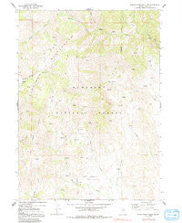 Marys River Basin NE Nevada Historical topographic map, 1:24000 scale, 7.5 X 7.5 Minute, Year 1968