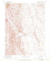 Marys River Basin SE Nevada Historical topographic map, 1:24000 scale, 7.5 X 7.5 Minute, Year 1968