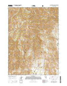 Marys River Basin NE Nevada Current topographic map, 1:24000 scale, 7.5 X 7.5 Minute, Year 2015