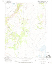 Massacre Lake NW Nevada Historical topographic map, 1:24000 scale, 7.5 X 7.5 Minute, Year 1966