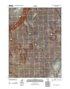 Massacre Lake NW Nevada Historical topographic map, 1:24000 scale, 7.5 X 7.5 Minute, Year 2011