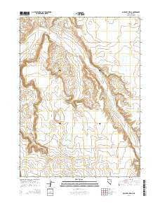 McCleary Wells Nevada Current topographic map, 1:24000 scale, 7.5 X 7.5 Minute, Year 2014