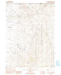 McConnell Peak Nevada Historical topographic map, 1:24000 scale, 7.5 X 7.5 Minute, Year 1991