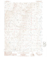 McCormack Spring Nevada Historical topographic map, 1:24000 scale, 7.5 X 7.5 Minute, Year 1985
