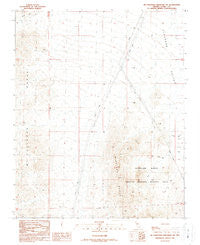 McCullough Mountain NE Nevada Historical topographic map, 1:24000 scale, 7.5 X 7.5 Minute, Year 1989