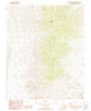 McCullough Mountain Nevada Historical topographic map, 1:24000 scale, 7.5 X 7.5 Minute, Year 1989