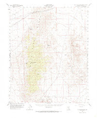 McCullough Mtn Nevada Historical topographic map, 1:62500 scale, 15 X 15 Minute, Year 1960