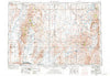 McDermitt Nevada Historical topographic map, 1:250000 scale, 1 X 2 Degree, Year 1955