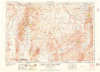 McDermitt Nevada Historical topographic map, 1:250000 scale, 1 X 2 Degree, Year 1959