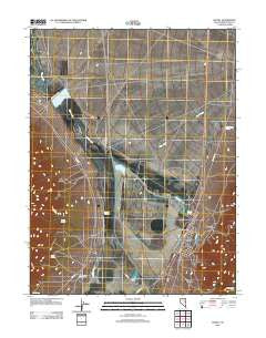 McGill Nevada Historical topographic map, 1:24000 scale, 7.5 X 7.5 Minute, Year 2012