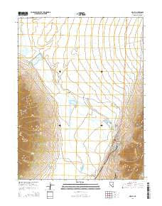 McGill Nevada Current topographic map, 1:24000 scale, 7.5 X 7.5 Minute, Year 2014