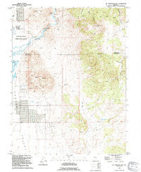McTarnahan Hill Nevada Historical topographic map, 1:24000 scale, 7.5 X 7.5 Minute, Year 1994