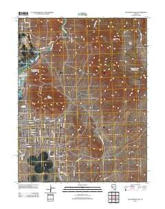 McTarnahan Hill Nevada Historical topographic map, 1:24000 scale, 7.5 X 7.5 Minute, Year 2011