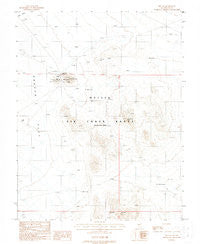 Mellan Nevada Historical topographic map, 1:24000 scale, 7.5 X 7.5 Minute, Year 1988