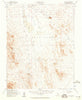 Mellan Nevada Historical topographic map, 1:62500 scale, 15 X 15 Minute, Year 1952
