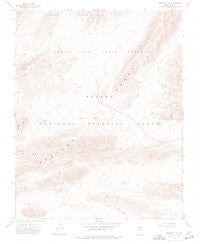 Mercury NE Nevada Historical topographic map, 1:24000 scale, 7.5 X 7.5 Minute, Year 1973