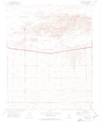 Mercury SE Nevada Historical topographic map, 1:24000 scale, 7.5 X 7.5 Minute, Year 1973