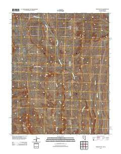 Mesquite NE Nevada Historical topographic map, 1:24000 scale, 7.5 X 7.5 Minute, Year 2012