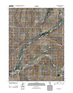 Metropolis Nevada Historical topographic map, 1:24000 scale, 7.5 X 7.5 Minute, Year 2012