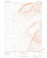 Midas SW Nevada Historical topographic map, 1:24000 scale, 7.5 X 7.5 Minute, Year 1965