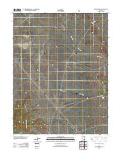 Midas Spring Nevada Historical topographic map, 1:24000 scale, 7.5 X 7.5 Minute, Year 2012