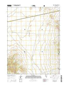 Midas Spring Nevada Current topographic map, 1:24000 scale, 7.5 X 7.5 Minute, Year 2014