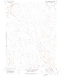 Middle Draw Reservoir Nevada Historical topographic map, 1:24000 scale, 7.5 X 7.5 Minute, Year 1974