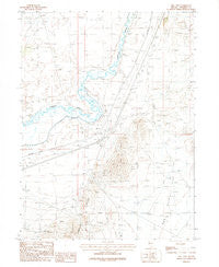 Mill City Nevada Historical topographic map, 1:24000 scale, 7.5 X 7.5 Minute, Year 1987
