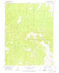 Miller Canyon Nevada Historical topographic map, 1:24000 scale, 7.5 X 7.5 Minute, Year 1972