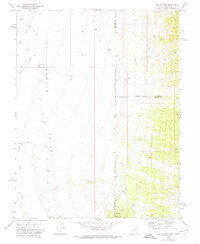 Miller Wash Nevada Historical topographic map, 1:24000 scale, 7.5 X 7.5 Minute, Year 1972