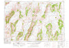 Millett Nevada Historical topographic map, 1:250000 scale, 1 X 2 Degree, Year 1955