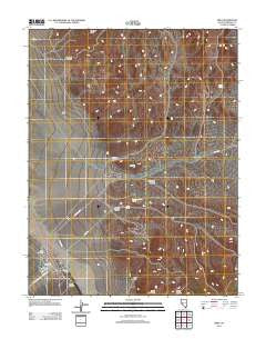 Mina Nevada Historical topographic map, 1:24000 scale, 7.5 X 7.5 Minute, Year 2011
