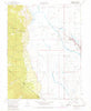Minden Nevada Historical topographic map, 1:24000 scale, 7.5 X 7.5 Minute, Year 1968