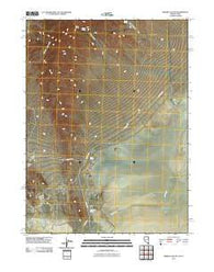 Miners Canyon Nevada Historical topographic map, 1:24000 scale, 7.5 X 7.5 Minute, Year 2011