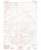 Misfits Flat Nevada Historical topographic map, 1:24000 scale, 7.5 X 7.5 Minute, Year 1985