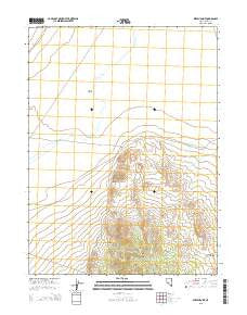Mizpah Point Nevada Current topographic map, 1:24000 scale, 7.5 X 7.5 Minute, Year 2015