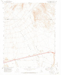 Moapa Peak SE Nevada Historical topographic map, 1:24000 scale, 7.5 X 7.5 Minute, Year 1969