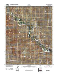 Moapa West Nevada Historical topographic map, 1:24000 scale, 7.5 X 7.5 Minute, Year 2012
