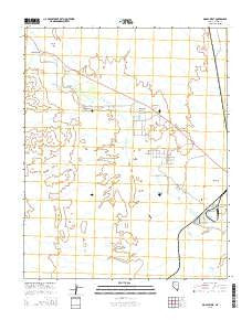 Moapa West Nevada Current topographic map, 1:24000 scale, 7.5 X 7.5 Minute, Year 2015