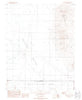Monitor Peak Nevada Historical topographic map, 1:24000 scale, 7.5 X 7.5 Minute, Year 1987