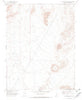 Montezuma Peak SE Nevada Historical topographic map, 1:24000 scale, 7.5 X 7.5 Minute, Year 1970
