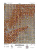 Montezuma Peak SW Nevada Historical topographic map, 1:24000 scale, 7.5 X 7.5 Minute, Year 2011