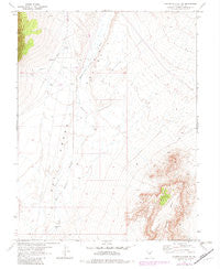 Moores Station SW Nevada Historical topographic map, 1:24000 scale, 7.5 X 7.5 Minute, Year 1967