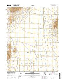 Moores Station SE Nevada Current topographic map, 1:24000 scale, 7.5 X 7.5 Minute, Year 2014