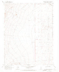 Moorman Spring NW Nevada Historical topographic map, 1:24000 scale, 7.5 X 7.5 Minute, Year 1969