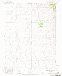 Moorman Spring SE Nevada Historical topographic map, 1:24000 scale, 7.5 X 7.5 Minute, Year 1969