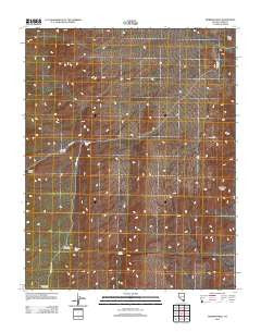 Mormon Well Nevada Historical topographic map, 1:24000 scale, 7.5 X 7.5 Minute, Year 2012
