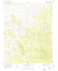 Mosey Mtn Nevada Historical topographic map, 1:24000 scale, 7.5 X 7.5 Minute, Year 1972