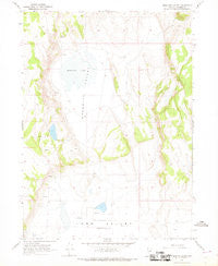 Mosquito Valley Nevada Historical topographic map, 1:24000 scale, 7.5 X 7.5 Minute, Year 1966