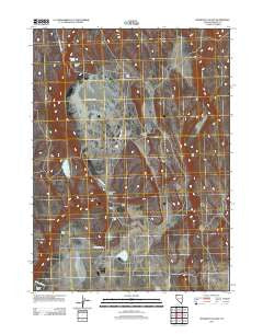 Mosquito Valley Nevada Historical topographic map, 1:24000 scale, 7.5 X 7.5 Minute, Year 2011